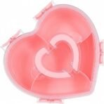 Mini Heart Snackle Box - Heart Shaped Snack Container with 5 Compartments - Image 4