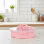 Mini Heart Snackle Box - Heart Shaped Snack Container with 5 Compartments