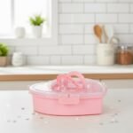 Mini Heart Snackle Box - Heart Shaped Snack Container with 5 Compartments