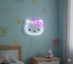 SUNRISE TTAY Hello Kitty LED Wall Art Sign for Kids,Light-Up, USB Powered, Glowing Wall Decor - Image 3