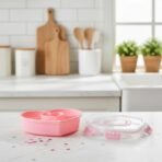 Mini Heart Snackle Box - Heart Shaped Snack Container with 5 Compartments - Image 3