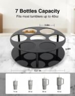 Tumbler Spinner Storage Water Bottle Organizer, 360° Rotatable for Stanley Tumblers