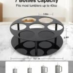Tumbler Spinner Storage Water Bottle Organizer, 360° Rotatable for Stanley Tumblers