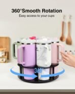 Tumbler Spinner Storage Water Bottle Organizer, 360° Rotatable for Stanley Tumblers - Image 3