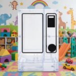 My Mini Vending Machine Desk Toy Clear Acrylic Eraser Dispenser & Desktop Organizer