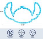 Disney Stitch Neon LED Wall Art – 6.8" x 11" Figural Light-Up Hanging Décor - Image 4