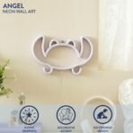 Disney Lilo and Stitch Angel Neon Lamp,LED Neon Light, Angel Outline Wall Décor