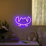 Disney Lilo and Stitch Angel Neon Lamp,LED Neon Light, Angel Outline Wall Décor - Image 2