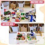 4x TROFAST Storage Box,White Container 16 ½x11 ¾x4 - Image 3