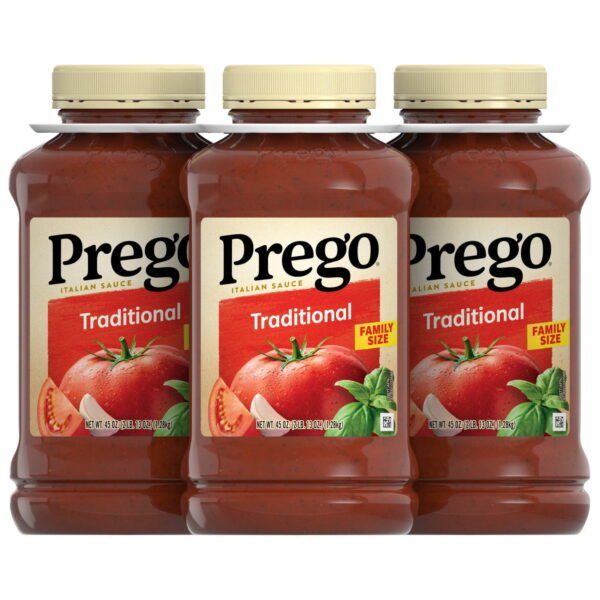 Prego Traditional Italian Sauce, 45 oz., 3 pk.