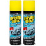 Invisible Glass 91164-2PK Premium Aerosol Glass Cleaner Spray for Car Windshields and Windows, Automotive and Home Window Cleaner, Streak-Free, Ammonia-Free, Tint-Safe – 19 oz (Pack of 2)