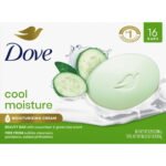 Dove Go Fresh Beauty Bar, Cool Moisture, 3.75 oz., 16 ct